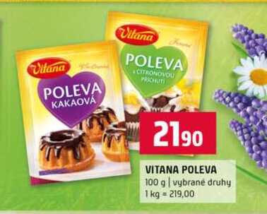 VITANA POLEVA 100 g vybrané druhy 