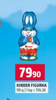 KINDER FIGURKA 110 g