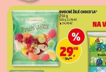 OVOCNÉ ŽELÉ CHOCO'LA, 250 g