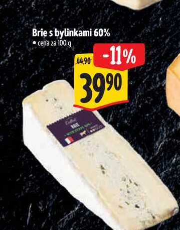 Brie s bylinkami 60%   100 g