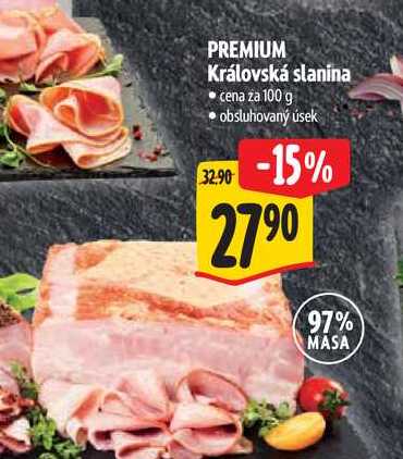 PREMIUM Královská slanina 100 g