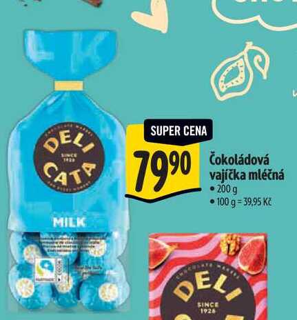   Čokoládová vajíčka mléčná 200g  