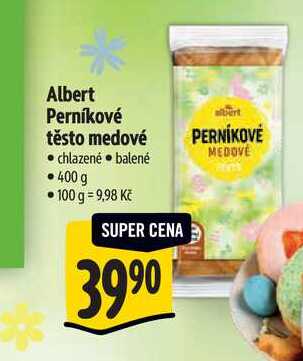 Albert Perníkové těsto medové  400 g