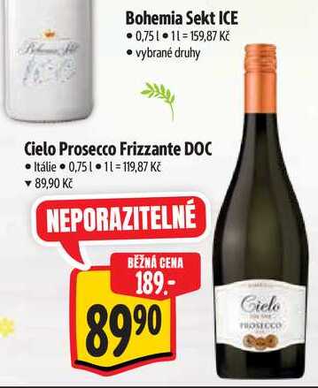   Cielo Prosecco Frizzante DOC  0,75 l