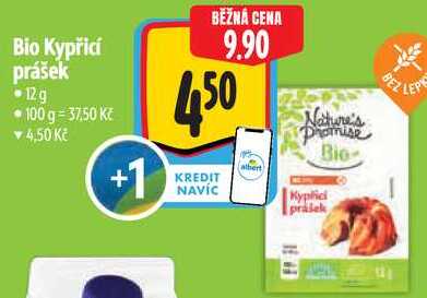 Bio Kypřicí prášek, 12 g 