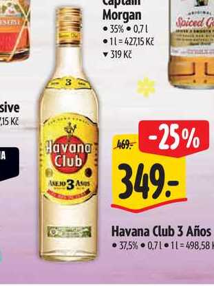   Havana Club 3 Año 0,7 l