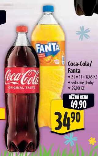 Coca-Cola/Fanta, 2 l