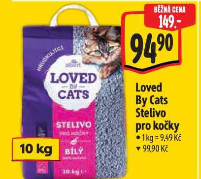 Loved By Cats Stelivo pro kočky, 10 kg