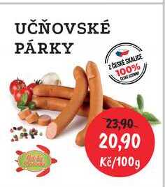 UČŇOVSKÉ PÁRKY 100g