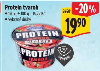 Protein tvaroh, 140 g