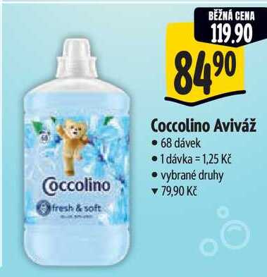 Coccolino Aviváž, 68 dávek 