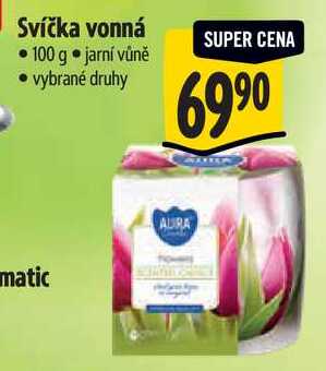 Svíčka vonná, 100 g