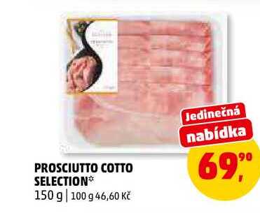 PROSCIUTTO COTTO SELECTION, 150 g