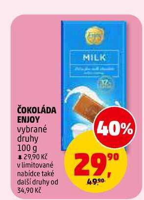 ČOKOLÁDA ENJOY, 100 g