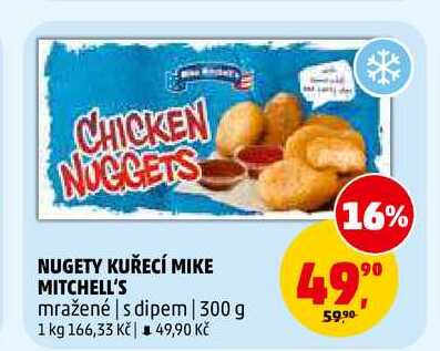 NUGETY KUŘECÍ MIKE MITCHELL'S, 300 g