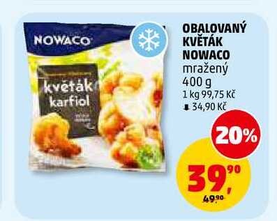 OBALOVANÝ KVĚTÁK NOWACO, 400 g