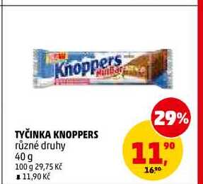 TYČINKA KNOPPERS, 40 g