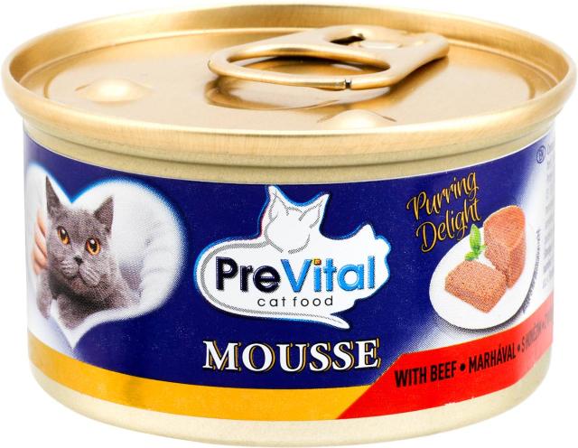 Prevital Konzerva pro kočky hovězí