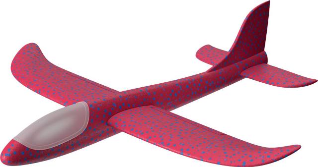 Kidland Létající hračky kluzák s LED světýlkem