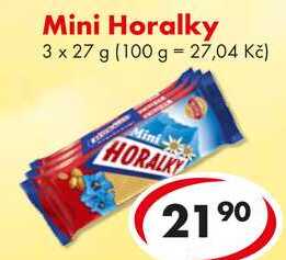 Mini Horalky, 3x 27 g