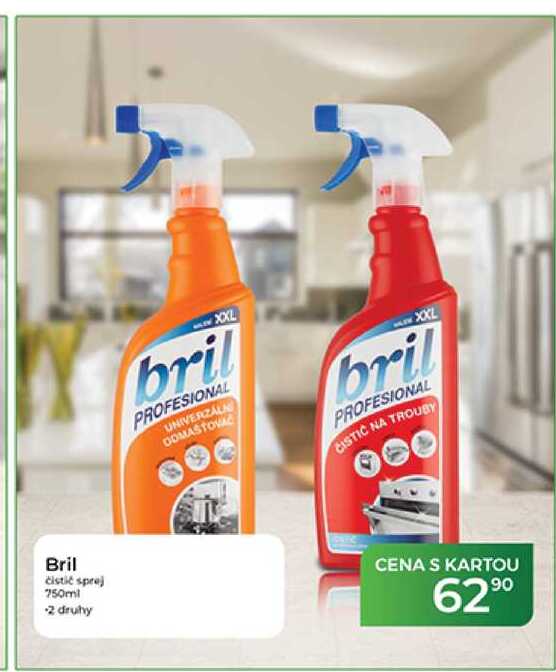 Bril čistič sprej 750ml