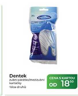 Dentek zubní párátko/mezizubní kartáčky