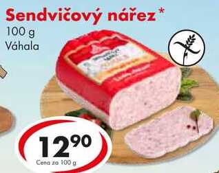 Sendvičový nářez, 100 g