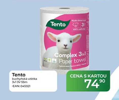 Tento kuchynská utěrka 3v1 3V 55m