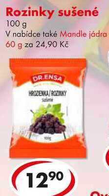 Rozinky sušené, 100 g 