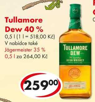 Tullamore Dew 40%, 0,5 l