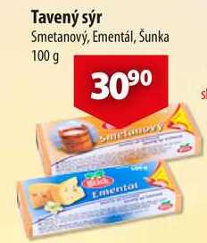 Tavený sýr, 100 g