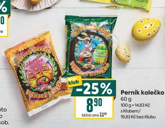 Perník kolečko 60 g