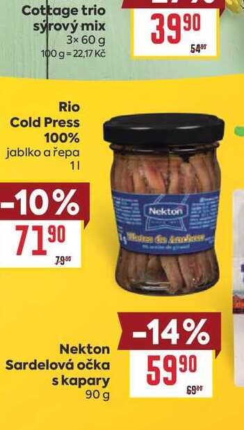 Nekton Sardelová očka skapary 90 g