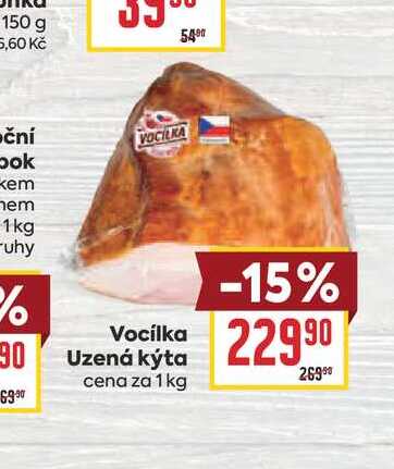 Uzená kýta cena za 1 kg