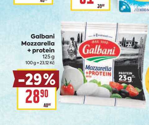 Galbani Mozzarella + protein 125 g