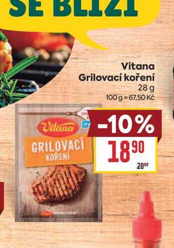 Vitana Grilovací koření 28 g 