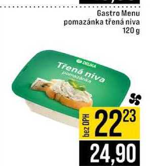 Gastro Menu pomazánka třená niva 120 g 