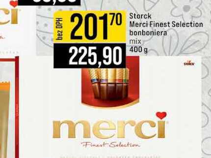 Storck Merci Finest Selection bonboniera mix 400 g