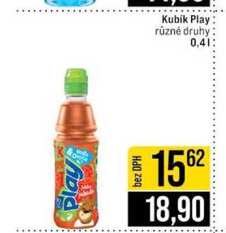 Kubík Play různé druhy 0,4l 