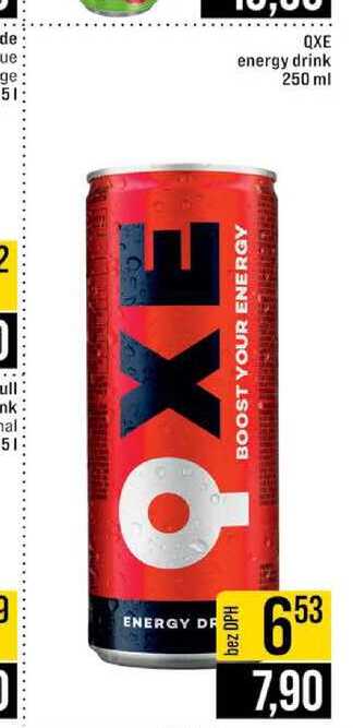 QXE energy drink 250 ml 