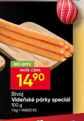 Vídeňské párky speciál 100 g 