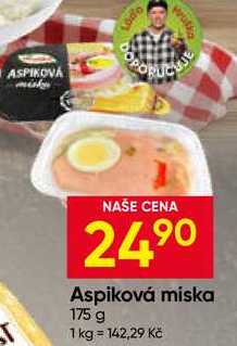 Aspiková miska 175 g