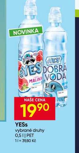 YESS vybrané druhy 0,5l