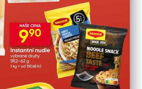 Maggi Instantní nudle 59,2-62 g 