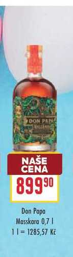 Don Papa Masskara 0,7l