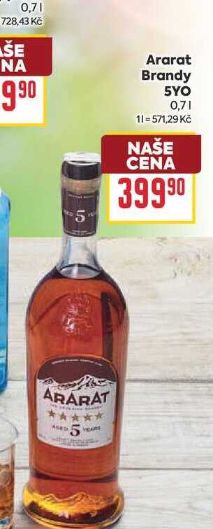 Ararat Brandy 5YO 0,7l
