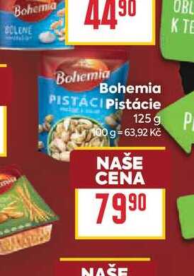 Bohemia Pistácie 125 g