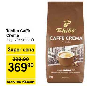 Tchibo Caffè Crema, 1 kg, více druhů  