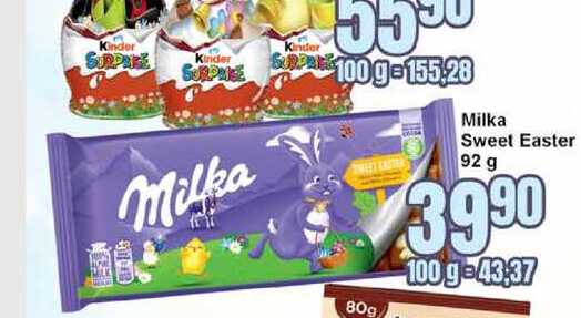 Milka Sweet Easter 92 g