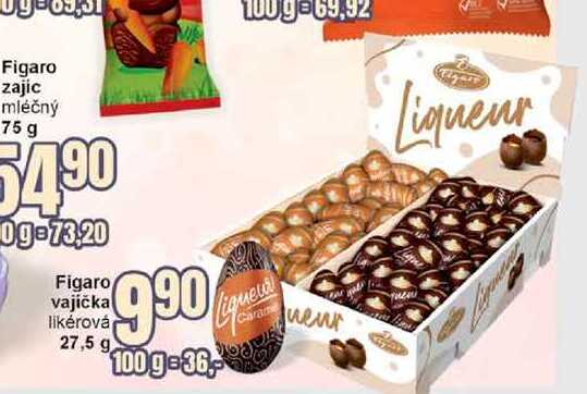 Figaro vajíčka likérová 27,5 g